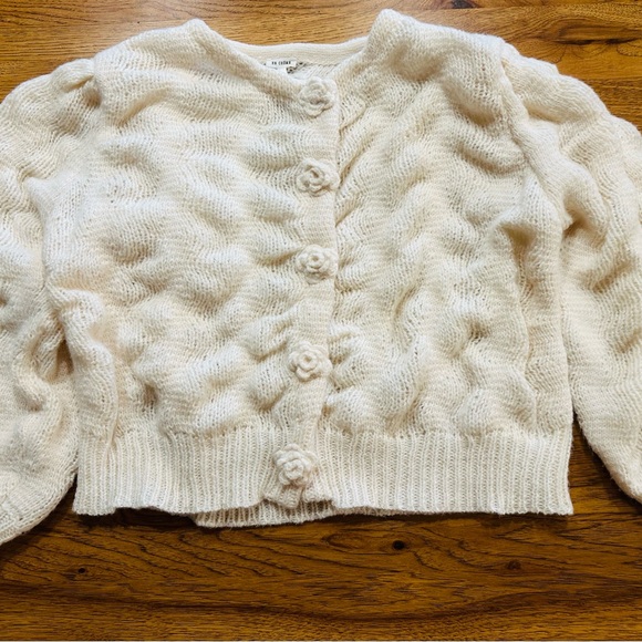 Moon Sky Chunky Knit Cardigan - L - Picture 3 of 5